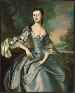 Porträtt av Susan Apthorp (fru Thomas Bulfinch)